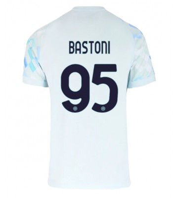 Inter Milan Alessandro Bastoni #95 Udebanetrøje 2025-26 Kortærmet